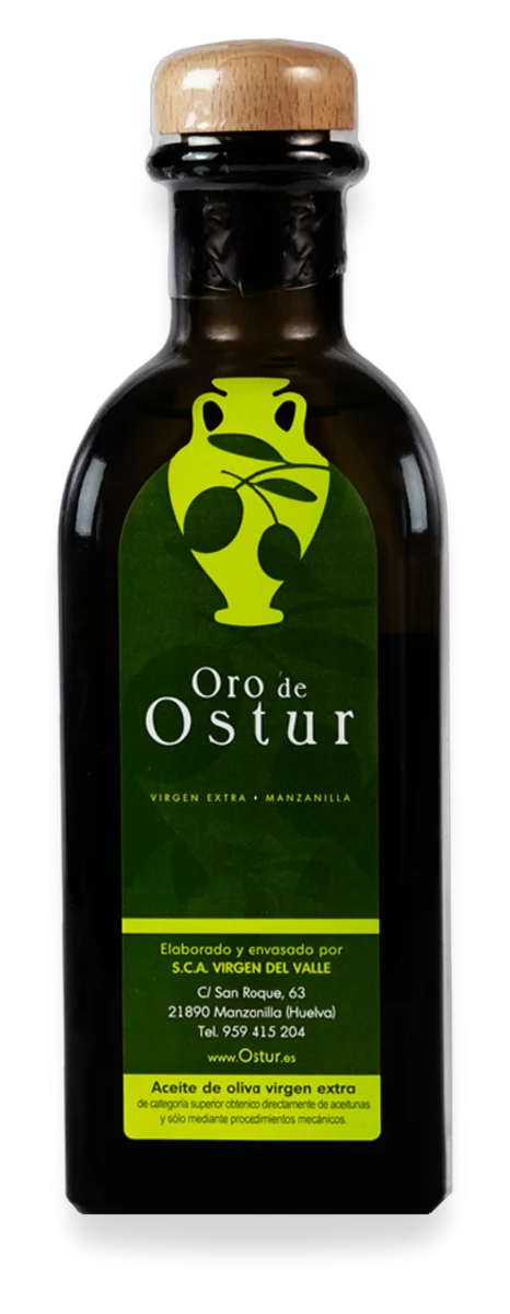 Botella 0,5 L AOVE Vidrio con Dosificador